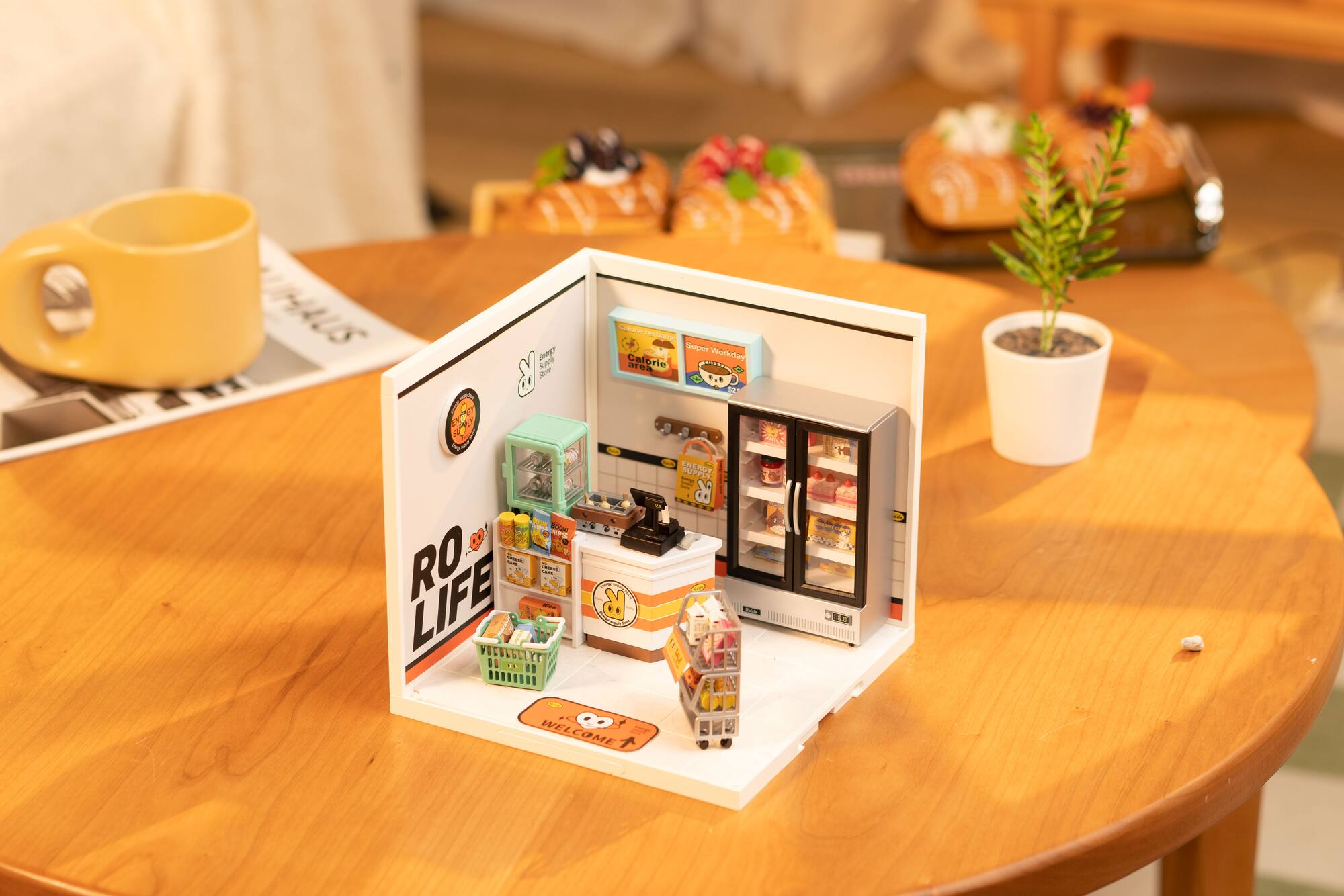Rolife® Super Creator Energy Supply Store DIY Miniature Kit